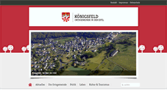 Desktop Screenshot of koenigsfeld-eifel.de